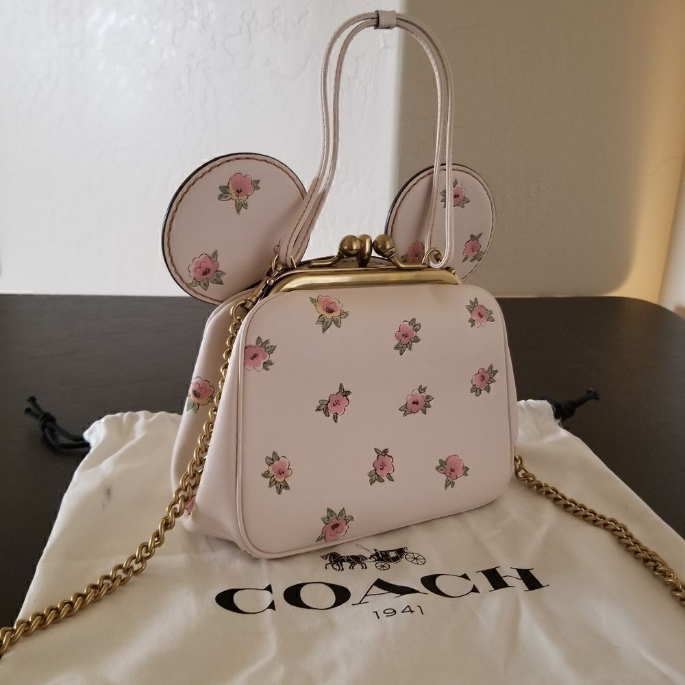 NWOT Coach Disney Micky Handbag - Picture 2 of 9